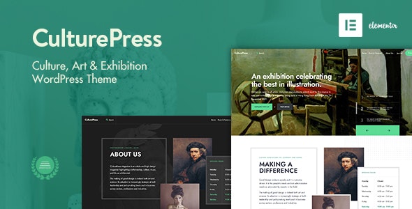 CulturePress v1.4 -艺术和文化WP主题